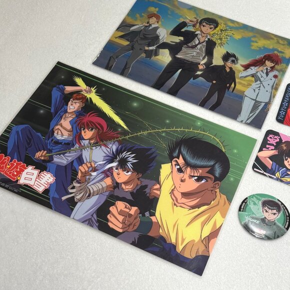 Yu Yu Hakusho Anime Toy Goods Lot - 90s Vintage Keychain Pins - Japan Import 90s - Picture 12 of 13